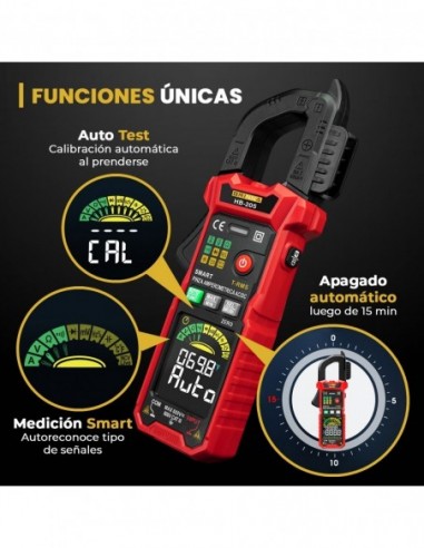 Brinna Hb-205 Pinza Amperometrica...