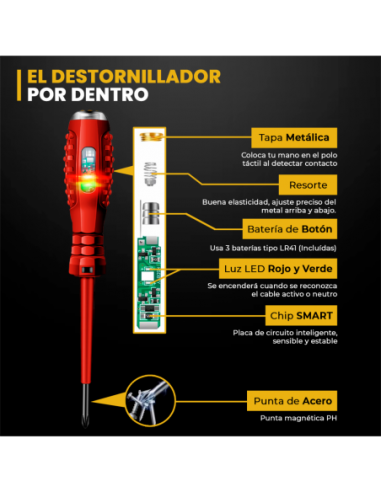 Brinna Hb-62 Buscapolo Smart Con Pilas