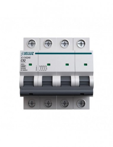 - Jeluz C40645 Termomagnetica Din 4 X...