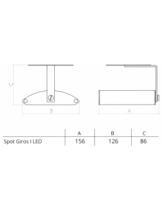 - Indular Giros X 1 Led 8w... 2