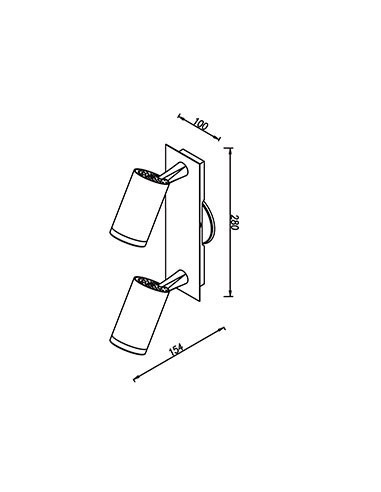 Candil C965 2 Bt Tempano 2 X Gu10... Candil C965 2 Bt Tempano 2 X Gu10...