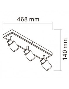 Candil C791 3 Bl Julita... 2