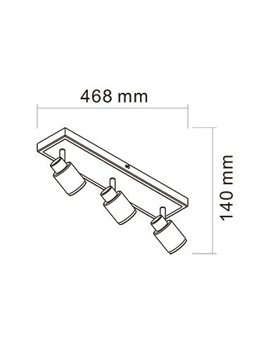 Candil C791 3 Bl Julita Aplique 3 X... Candil C791 3 Bl Julita Aplique 3 X...