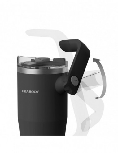 Peabody Pe-mg1200n Mug Térmico Negro...