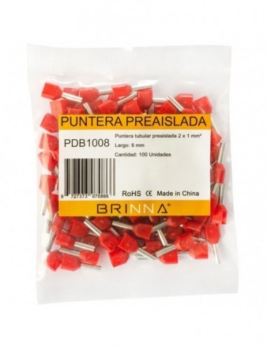 Brinna Pdb1008 Terminal Puntera Doble... Brinna Pdb1008 Terminal Puntera Doble...