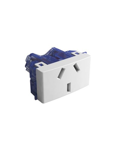 Teclastar 45280 Toma 1 Mod 10a - Blanco