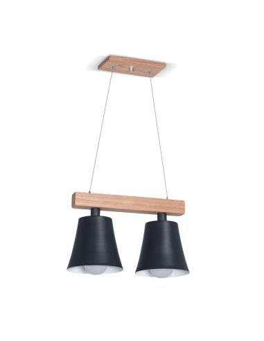 Carilux A26 2l Colgante Madera...