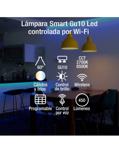 Linda Smart Gu10- Led Lampara Smart... Linda Smart Gu10- Led Lampara Smart...