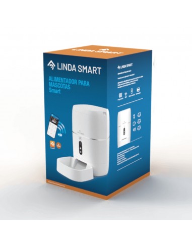Linda Smart Alimentador P Mascotas...