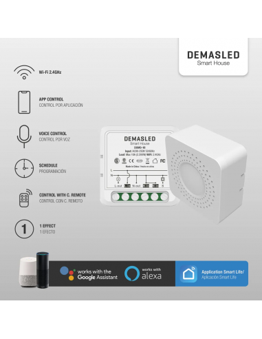 Demasled Domo-18-1g Mini Smart Switch... Demasled Domo-18-1g Mini Smart Switch...