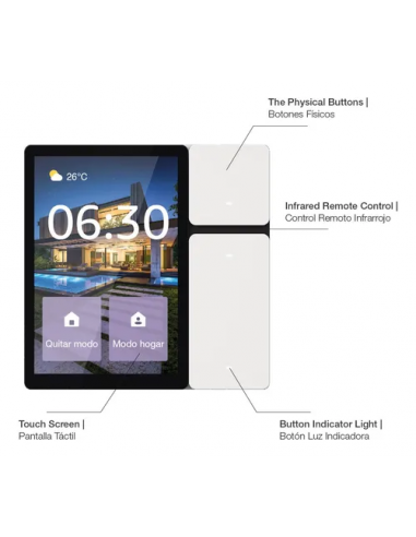 Demasled Domo61-bl Panelde Control...