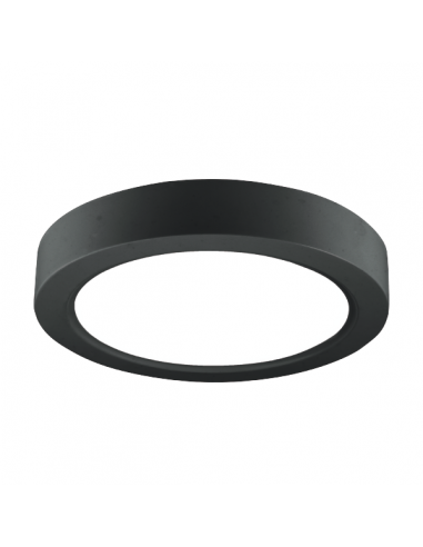 Interelec 404903 Plafon Led Negro... Interelec 404903 Plafon Led Negro...