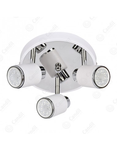 Candil C791 3r Bl Julita Aplique 3 X...