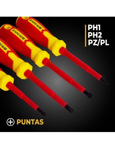 Brinna Hb-63 Kit 7 Destornillador...