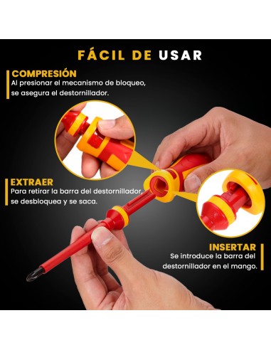 Brinna Hb-63 Kit 7 Destornillador...