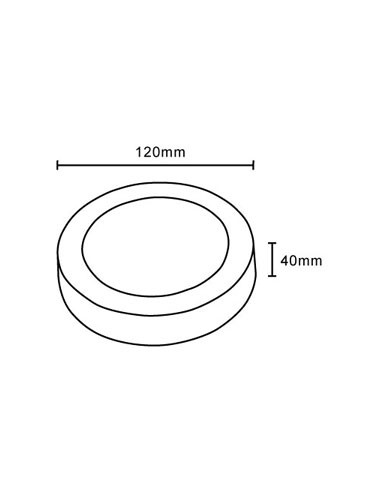 Candil Plre1712-30 Nm Plafon Led...