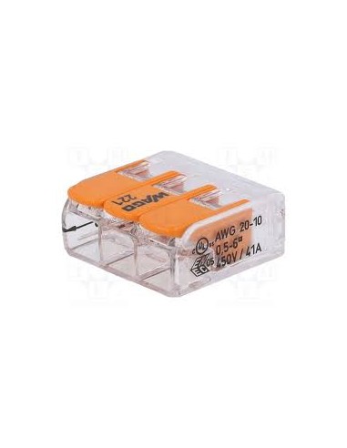 Wago 221-613 Conector De Empalme De 3...