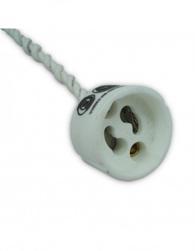 Zocalo Gu10 P Dicroica C Cable 20cm...