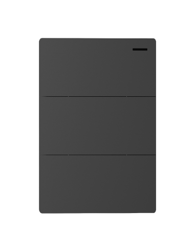 Macroled Milan-3cn-n Tecla Negro 3...