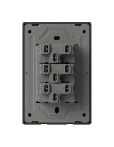 Macroled Milan-3cn-n Tecla Negro 3...